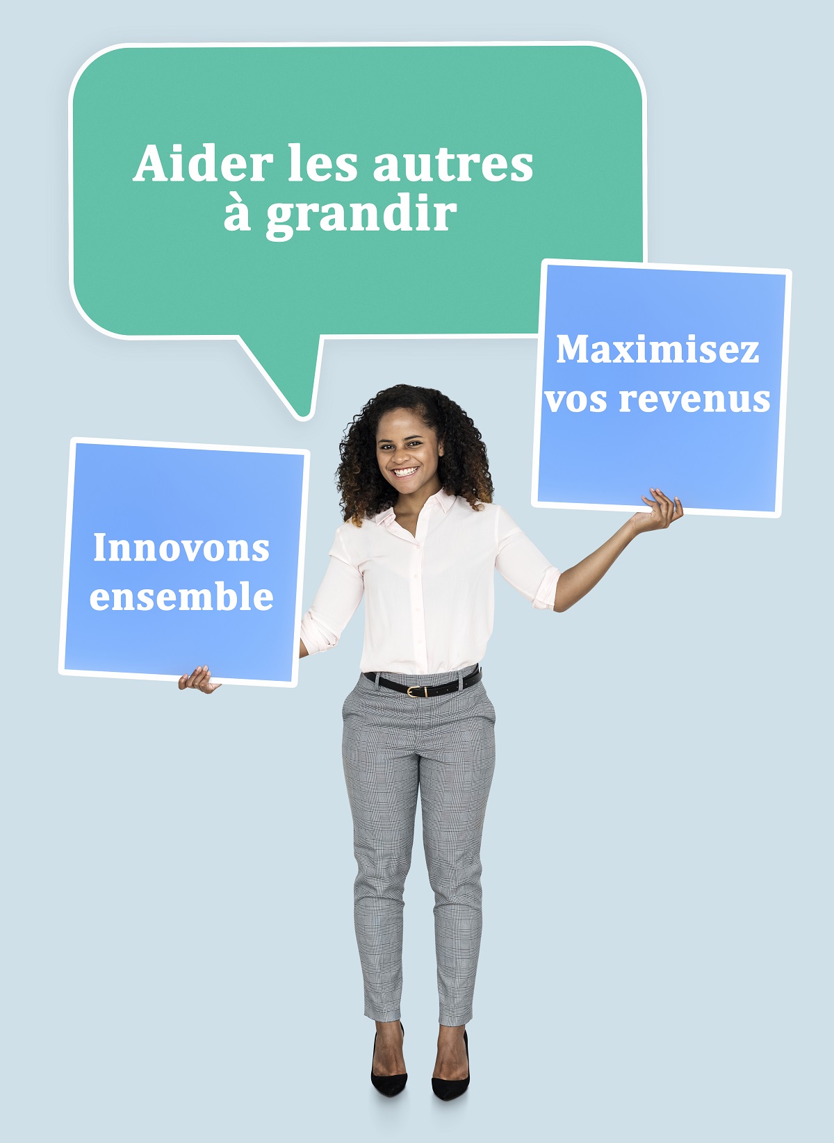 Partenaires discutant d'une stratégie